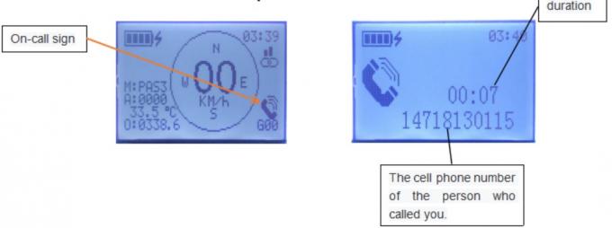 カスタマイズ可能な電気自転車GPS LCDはと受け取り表示し、LCDのEメッセージを示す