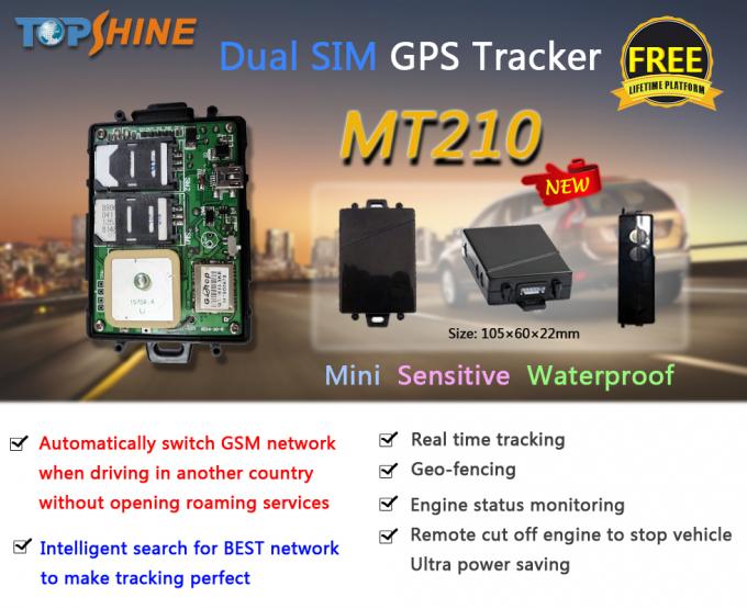 二重SIMのカード スロット自由なGPSの能力別クラス編成制度を持つ卸し売り車のトラック バス車GPSの追跡者