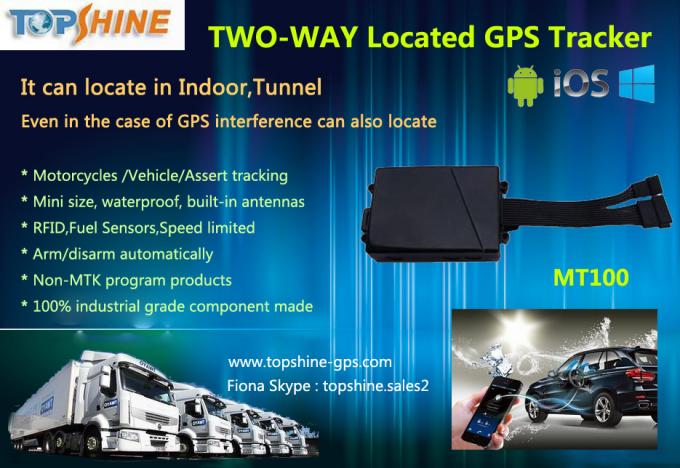 スマートな指紋活動的な受動RFIDの反盗難運転者の同一証明車GPSの追跡者を識別するため