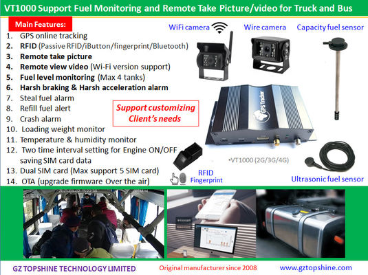 マックス 4 タンク燃料モニター カー GPS トラッカー エンジンを切断 遠隔超速警報