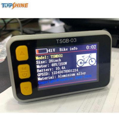 24v警報システムが付いている小型防水電気バイクの速度計のEbike LCDの表示